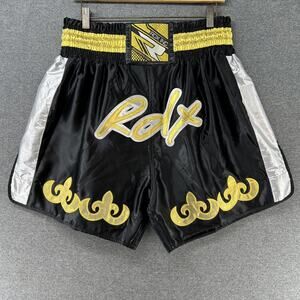 NEW RDX Beyond Fighting MMA Boxing Shorts XXXL Black Gold White Kickboxing